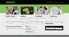 Desktop Screenshot of lingea.pl